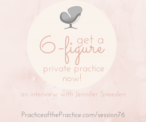 6-figure private practice