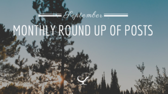Monthly round up of posts_September