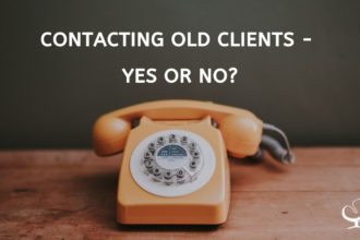 Contacting Old Clients In Private Practice