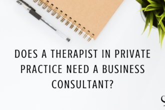 Does a Therapist in Private Practice Need a Business Consultant? | Carole Cullen | Practice of the Practice Blog | Hiring a Business Consultant to Grow Your Private Practice