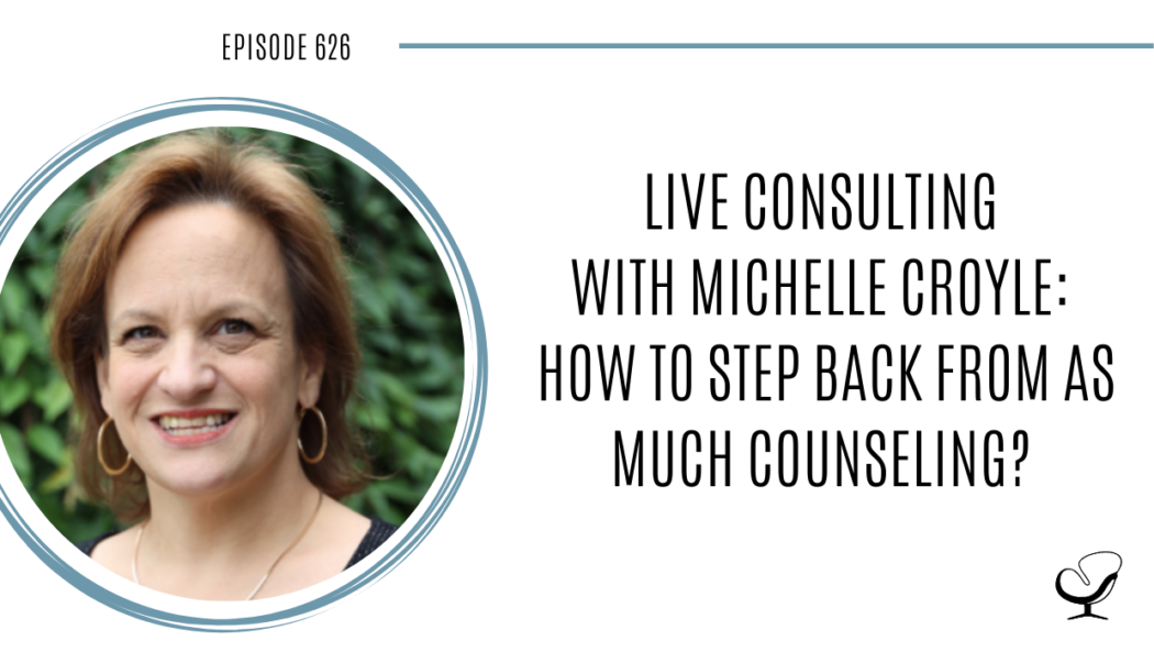 A photo of Michelle Croyle is captured. Michelle Croyle is a Licensed Professional Counselor and owner of Abundant Freedom Counseling. Michelle Croyle is featured on Practice of the Practice, a therapist podcast.