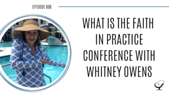 A photo of Whitney Owens is captured. Whitney Owens is featured on Practice of the Practice, a therapist podcast.