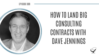 A photo of Dave Jennings is captured. President of Learnable Solutions, a training and consulting firm. Dave Jennings is featured on Practice of the Practice, a therapist podcast.