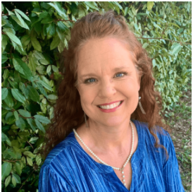 A photo of Colleen Wenner is captured. She is the founder and owner of New Heights Counseling and Consulting. Colleen is featured on Faith in Practice, a therapist podcast.