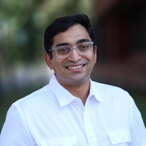 A photo of Satyam Kantamneni is captured. He is the Chief Experience Officer of UXReactor, a user experience firm. Satyam is featured on Marketing a Practice, a therapist podcast.