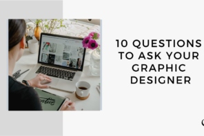 On this marketing podcast, Samantha Carvalho talks about 10 questions to ask your graphic designer.