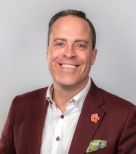 A photo of Jamie Shanks is captured. He is the CEO of Pipeline Signals, a startup SaaS firm that helps businesses scale their pipeline. Jamie is featured on Marketing a Practice, a therapist podcast.