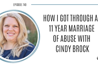 A photo of Cindy Brock is captured. She is a Licensed Professional Clinical Counselor and owner of Grace Family Counseling. Cindy is featured on the Practice of the Practice, a therapist podcast.