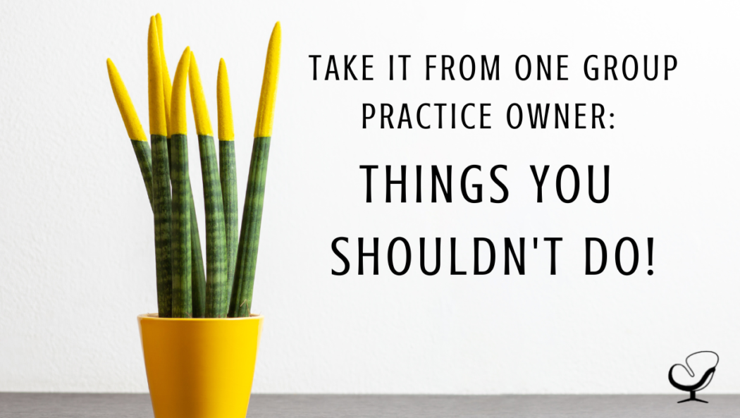 Image representing flowers in group practice reception as a group practice boss talks shares her tips on what a fellow group practice owner shouldn't do when growing their practice | blog