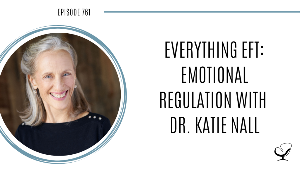 A photo of Dr. Katie Nall is captured. Dr. Nall has her Ph.D. in Mathematics Education, she also is a two-time TEDx speaker. Dr. Katie Nall is featured on Practice of the Practice, a therapist podcast.